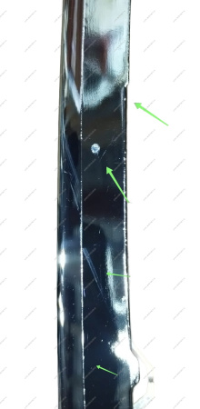 УЦЕНКА Молдинг новый LADA Vesta FL/ Vesta SW Cross FL переднего бампера верхний правый (хром)( Мелкие царапины ) Россия Россия 8450040050