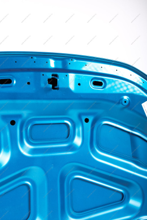 Капот LADA Largus (FL)/Cross (FL) крашеный в цвет 498 Лазурно синий ( Cеребристый темно-синий), герметик только по шву Lada LADA 8450013078-498