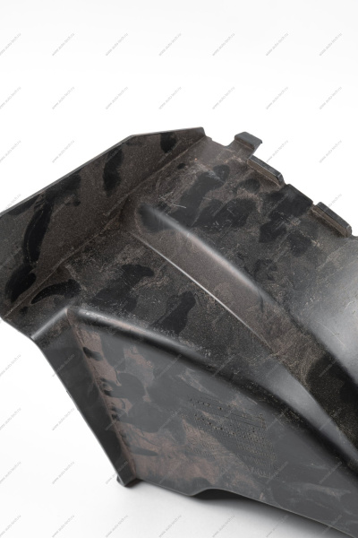 Щиток переднего бампера нижний LADA Largus/Лада Ларгус левый (раструб) воздухонаправляющий Lada LADA 8450000424