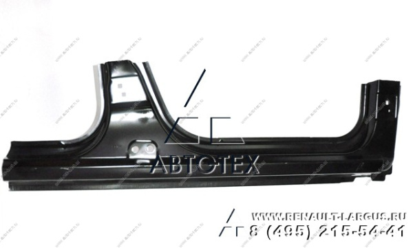 Порог RENAULT Logan/Рено Логан левый 2014- Renault RENAULT 764613168R