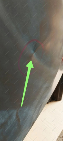 Боковина задняя левая (крыло) (с окном) (черный грунт) LADA Largus/Лада Ларгус (универсал) RENAULT RENAULT 6001548804