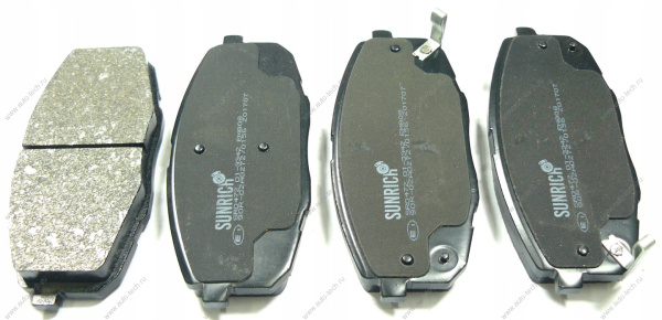 Тормозные колодки передние Kia Carens 2006-2012 Miles Miles E100053