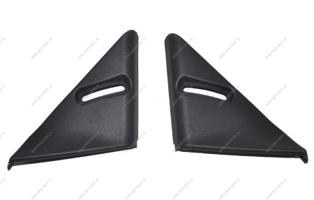 Облицовка зеркала ВАЗ-2110 правая+левая внутренняя (треугольник) к-т ДААЗ LADA 21100-8201384+85-10 Облицовка зеркала ВАЗ-2110 правая+левая внутренняя (треугольник) к-т ДААЗ LADA 21100-8201384+85-10