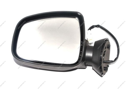 Зеркало левое LADA Largus/Лада Ларгус электр. с обогревом (с черной облицовкой без покраски) Giving Тайвань  1DC102LL000