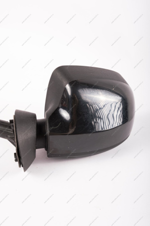 Зеркало левое LADA Largus/Лада Ларгус мех. трос в сборе с накладкой противоослепляющее ГрандРиал Гранд РиАл GR01011