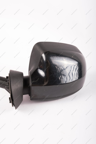 Зеркало левое LADA Largus/Лада Ларгус мех. трос в сборе с накладкой противоослепляющее ГрандРиал Гранд РиАл GR01011