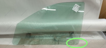 Стекло опускное передней двери ВАЗ-1118/2190/2192 левое Overtinted (тонир.) Lada LADA 11180610320125Р