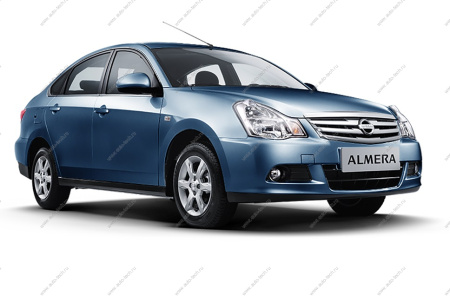 Бампер передний крашеный NISSAN Almera седан G15 c 13- Темно-синий металлик RAQ Gamma GAMMA 620224AA0H-RAQ