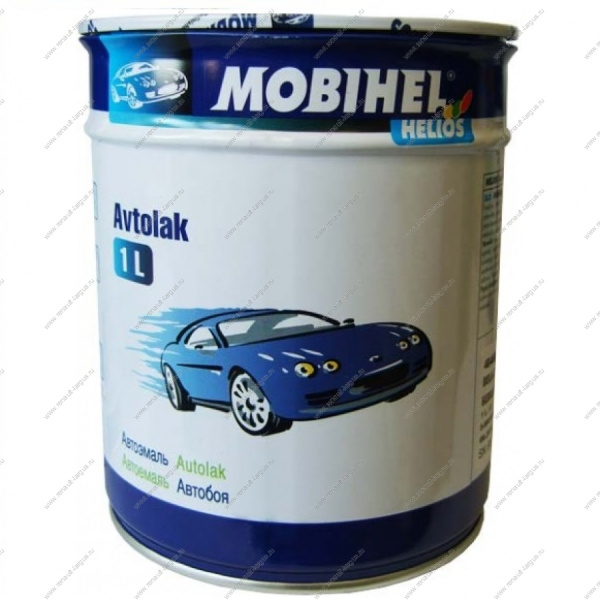 Базовая эмаль металлик Mobihel ЧЕРНАЯ-UNI 1 л MOBIHEL 600 ( 78985 )