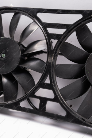 Вентилятор ВАЗ-21214 электрический двойной в сборе с кожухом и кронштейнами ( 12 лопастей на крыльчатке)( тип Вентол) Lada LADA 21214130002441