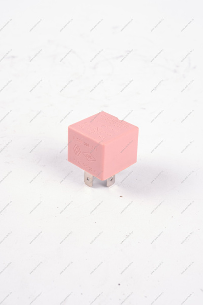 Реле вентилятора LADA Largus 40 А диодное розовое ( 4 контакт) №Реле 20 240 041 Renault RENAULT 8200308271