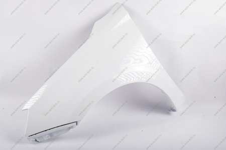 Крыло переднее левое (FL) LADA GRANTA 2018- крашеное в цвет 221 Ледниковый без отв. п/пов. Начало НАЧАЛО 8450104277-221