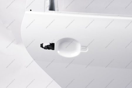 Дверь задняя ВАЗ-1118 правая крашенная 221 ледниковый АвтоВАЗ LADA 11180-6200014-221