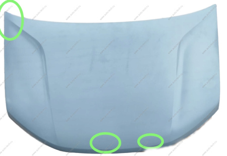 УЦЕНКА Капот LADA Largus (FL) NEW ) (Загнут угол, два грубых тычка ) (катафорезный грунт) Lada LADA 8450013078