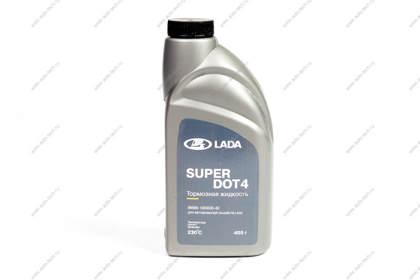 Тормозная жидкость Super DOT-4 0,5 л. Lada LADA 88888100000582