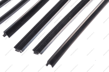 Бархотка стекла двери ВАЗ-2110 передняя +задняя внутренния+наружняя к-т 8шт. БРТ LADA PK69P