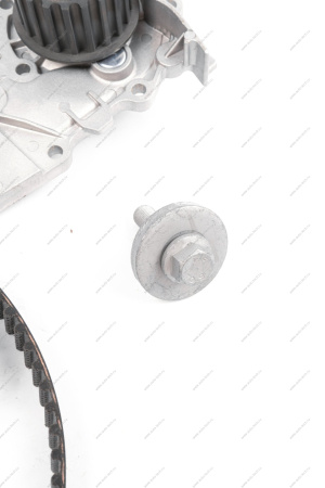 Ремень ГРМ+ ролик 22*D73 (самонатяжной) +водяной насос дв K7M Lada Largus (Gates KP15662XS) RENAULT 119A08413R