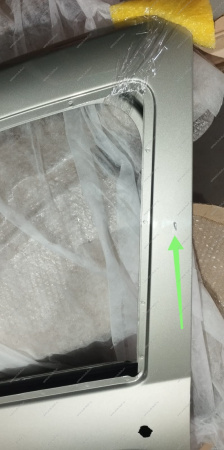 РОЗНИЦА Дверь новая LADA Largus передняя левая крашеная (с отв. под молдинг) 242 Серый базальт ( Незначительная потертость ЛКП ) Lada LADA 801013696R-242