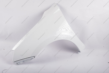 Крыло переднее левое (FL) LADA GRANTA 2018- крашеное в цвет 221 Ледниковый без отв. п/пов. Начало НАЧАЛО 8450104277-221