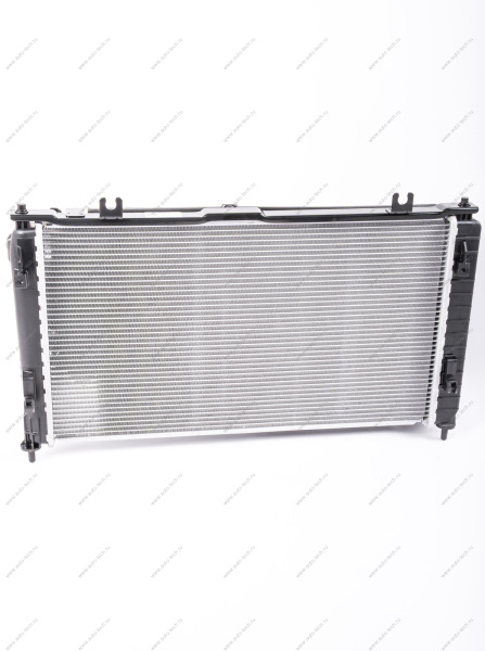 Радиатор охлаждения Lada Granta FL/ВАЗ-2190 2015- в сборе МКПП (c вентилятором для авто без кондиционера + патрубки) Lada LADA 8450110793