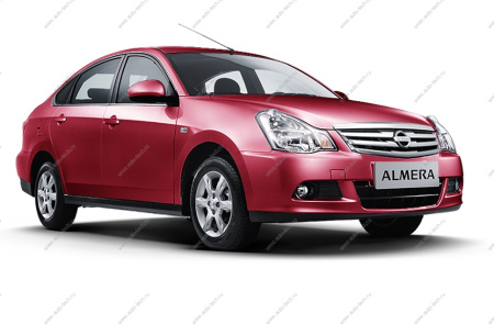 Бампер передний крашеный NISSAN Almera седан G15 c 13- Красный металлик - NNN Gamma GAMMA 620224AA0H-NNN