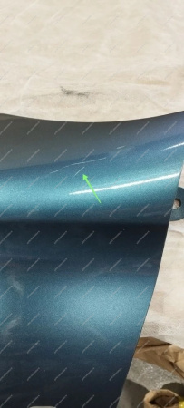 Крыло ВАЗ-2190 переднее левое крашеное 497 Одиссей АвтоВАЗ АвтоВАЗ 21900-8403011-497