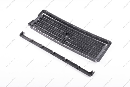 Решетка радиатора ВАЗ-2107 + молдинг (черная) к-т ДЗА LADA 21070-8401014-00