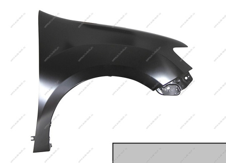 Крыло переднее правое RENAULT Sandero Stepway 2014- крашеное Gris Basalte KNM Светлый базальт Renault RENAULT 631008401R-KNM-ориг