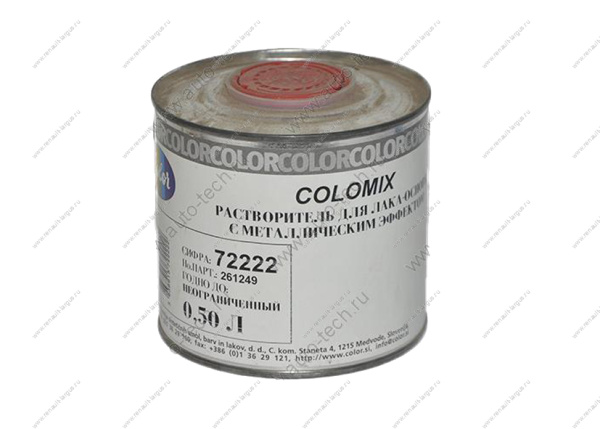 Разбавитель для металликов CoIomix 05л CoIomix CoIomix  05