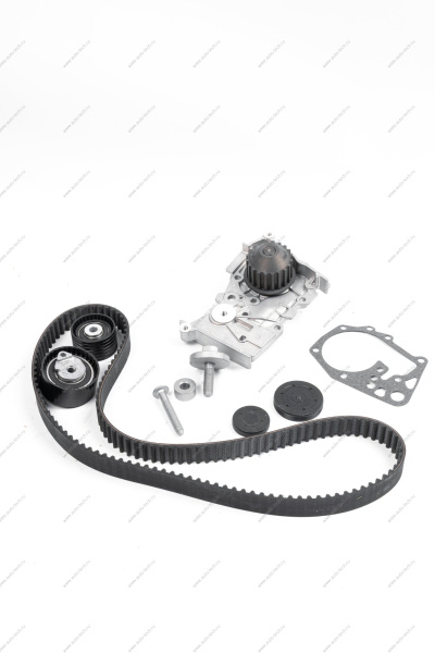 РОЗНИЦА Комплект новый ГРМ + 2 ролика +водяной насос Lada Largus/RENAULT Logan 16кл 105л.с. K4M Renault ( Повреждена оригинальная упаковка) RENAULT 119A04687R