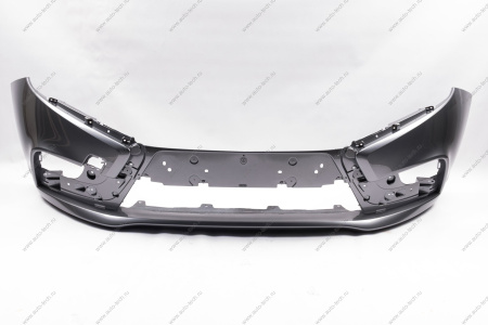 Бампер передний LADA Vesta Sedan/SW в цвет (без заглуш под букс крюк) 608 Плутон (серый) АвтоВаз LADA 8450006666-608