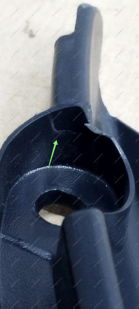 УЦЕНКА Накладка рамы ветрового окна новая ВАЗ-2110 в сборе (жабо) н/о ( Трещины по краям ) Lada LADA 21100821270910У