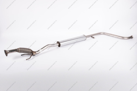 Глушитель дополнительный с трубами и кроншт.(резонатор) LADA Vesta/Веста Lada LADA 8450032235