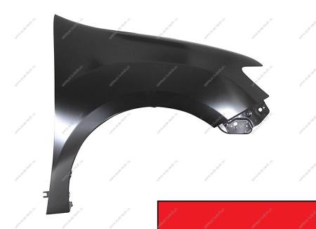 Крыло переднее правое RENAULT Sandero Stepway 2014- крашеное B76 (красный) Renault RENAULT 631008401R-B76-ориг
