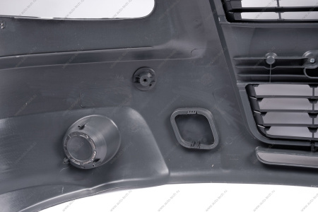 Бампер ГАЗ-3302 передний н/о БИЗНЕС с облицовкой+эмблема ГАЗ GAZ 3302280301220