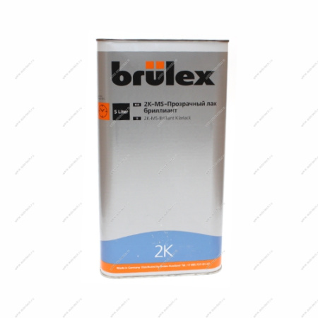 Лак Прозрачный 2K-MS 5.л 2+1 BRULEX BRULEX 932750126