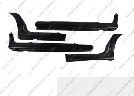 Обтекатель порога ВАЗ-2114 крашеный 690 Снежная Королева К-Т Сэд LADA 21140-8404122+23+42+43