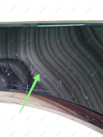 РОЗНИЦА Молдинг новый 3 LADA Vesta FL переднего бампера нижний левый (хром) ( Две царапинки) Lada LADA 8450040053