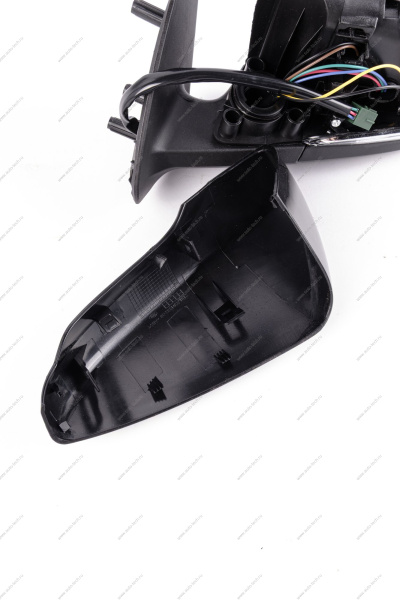 Зеркало боковое левое, с электроприводом, обогревом, указателем поворота (под покраску) ВАЗ-2191 (в упаковке Автотехпром) Lada LADA 21910820100521