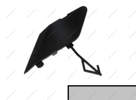 Крышка окна под переднюю буксирную проушину в цвет 691 Платина (Серебристый) LADA Vesta SW Cross NG Lada LADA 8450040378-691