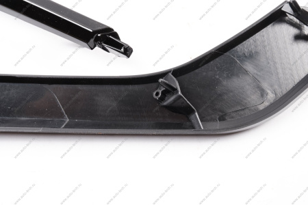 Молдинг переднего бампера к-т 4шт (черный глянец) LADA Vesta FL Россия Россия 8450040050+51+52+53 черны