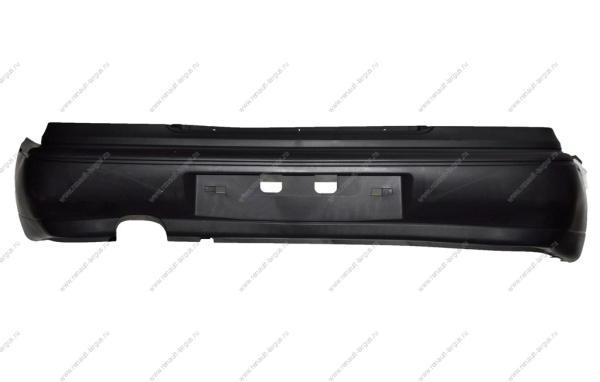 DAEWOO Nexia N-100 Накладка заднего бампера черный Api Api 96178345