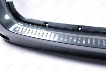 Бампер задний LADA Largus (FL) крашеный 633 Борнео (без отв под парктроник Lada LADA 8450091538-633