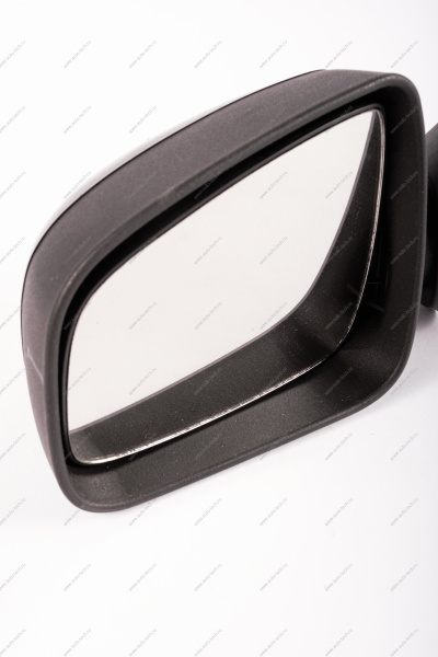 Зеркало левое LADA Largus/Лада Ларгус мех. трос в сборе с накладкой противоослепляющее ГрандРиал Гранд РиАл GR01011