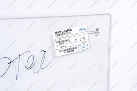 Стекло опускное передней двери ВАЗ-2105 правое/левое бесцветное (AGC) Lada LADA 4035933