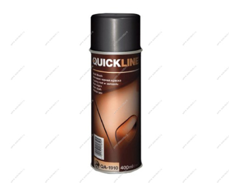Краска черная матовая 400мл QUICKLINE Quickline QA-1910