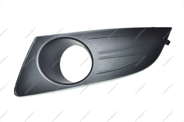 Облицовка переднего бампера левая RENAULT Logan/Рено Логан после 2010 BodyParts Api RNLOG10-190B-L