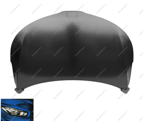 Капот KIA Rio 2015-2016 крашеный Cиний перламутр WGM Api  664004Y000-WGM