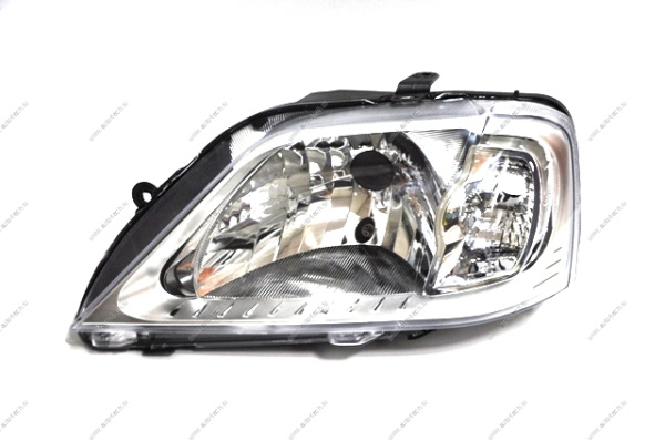 Фара RENAULT Logan левая BOSCH после 08,03 до 2010 рамка хром(светлый(серый ободок) Renault RENAULT 676512.069