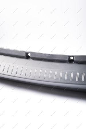 Бампер задний Лада Ларгус (не окраш) с тиснением (шершавый) без отверстий под парктроник Lada LADA 8450000257